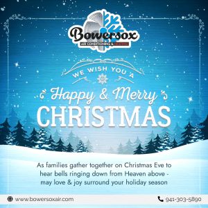 Merry Christmas From Bowersox Air Conditioning & Heating