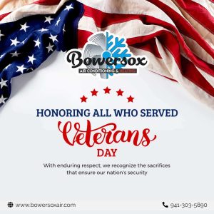 Happy Veterans Day From Bowersox Air Conditioning & Heating