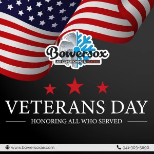 Happy Veterans Day From Bowersox Air Conditioning & Heating